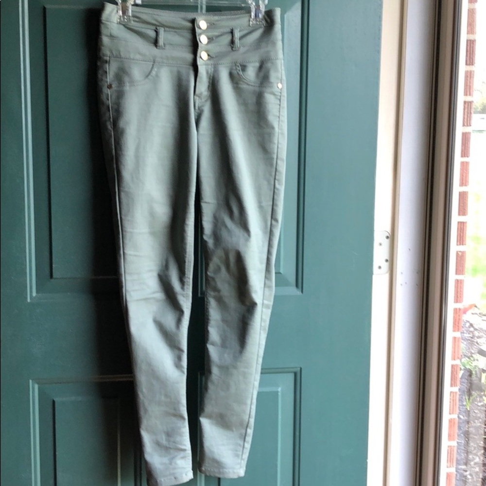 Olive green pants